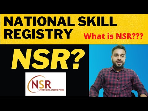 NSR National Skill Registry |What is NSR???|