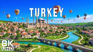 Turkey 8K UHD 🇹🇷 | Cappadocia, Istanbul, Pamukkale & The World's Most Beautiful Travel Destination
