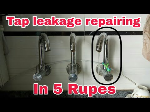 How to tap leakage repairing