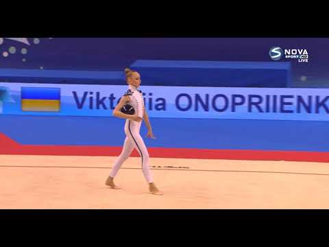 Viktoriia Onopriienko Ball Qualification 24.200 - European Championships Varna 2021