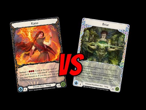 [Flesh and Blood TCG] - Blitz Armory 2 Oct - Kano vs Briar