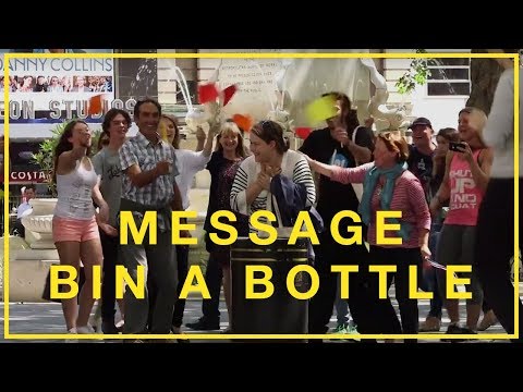Neat Streets - Message Bin a Bottle Flashmob I Hubbub Campaigns