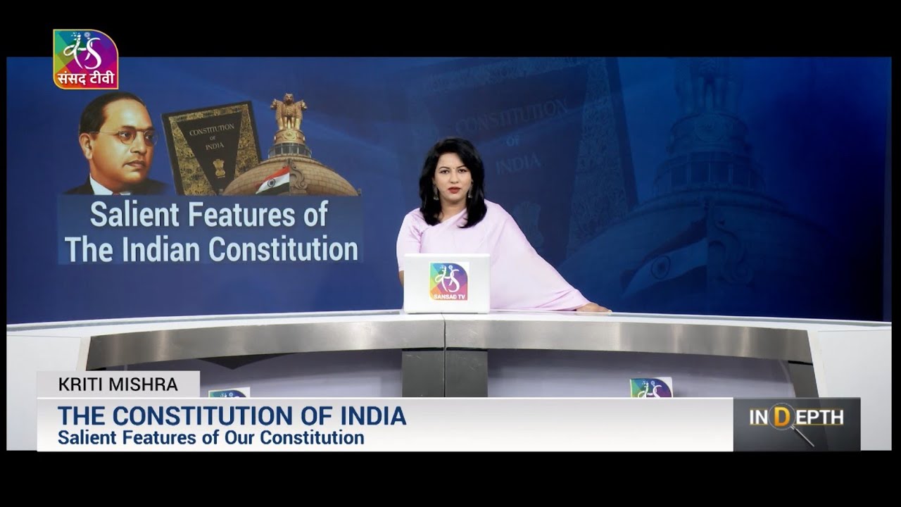 Video explaining important features of the Indian Constitution