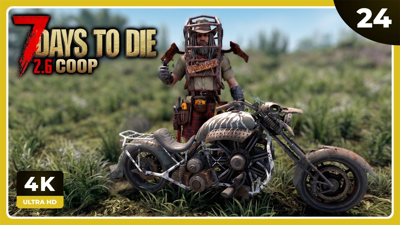 7D2D #24 | MOTOS DE LAS BUENAS | 7 DAYS TO DIE Gameplay Español