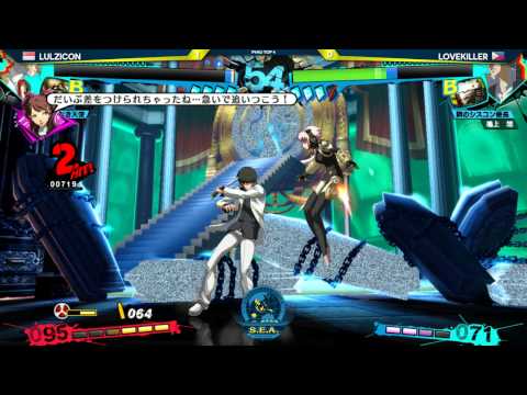 P4AU SEAM15 Losers Semis - Lovekiller (Yu) vs Lulzicon (Aigis)