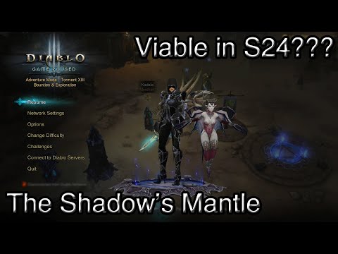 Diablo 3 (S24) - The Shadow's Mantle