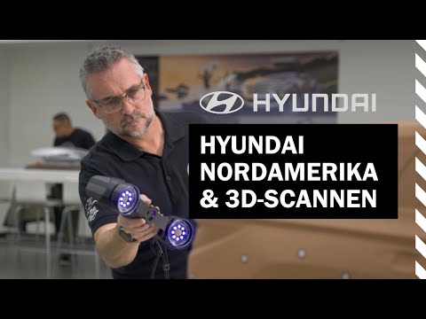 Wie Hyundai Nordamerika die 3D-Scanner von Creaform für Produktentwicklung und Design nutzt