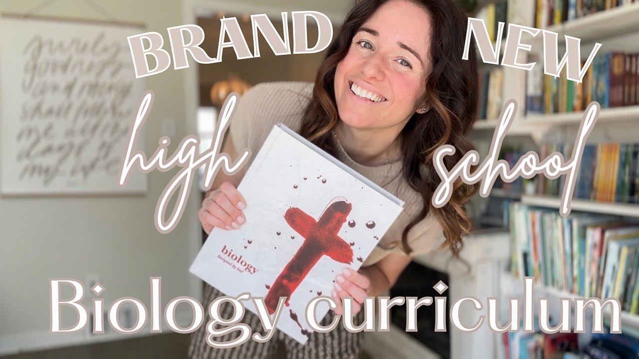 BRAND NEW High School Biology homeschool curriculum | Designed by God Biology 