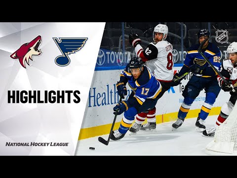 Coyotes @ Blues 2/2/21 | NHL Highlights