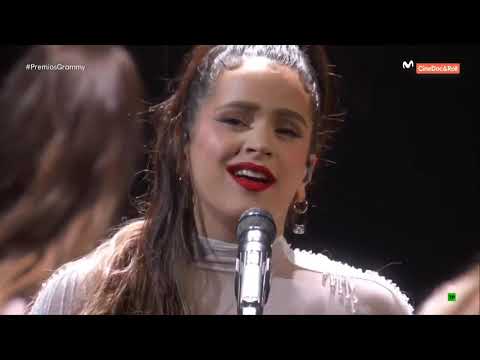 ROSALIA Grammy 2020 Full Performance (Juro que - Malamente)