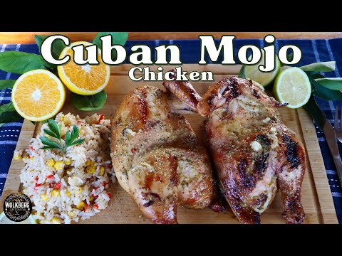 Cuban Mojo Chicken (Garlic & Citrus sauce) Recipe | Braai recipes | Grilled chicken recipes | BBQ