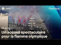 La flamme olympique arrive en France (en grande pompe)