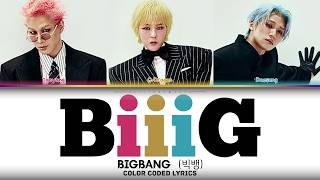 Download lagu BIGBANG (빅뱅) 'Biiig' Lyrics (Color Coded Lyrics | HAN | ROM | ENG) mp3