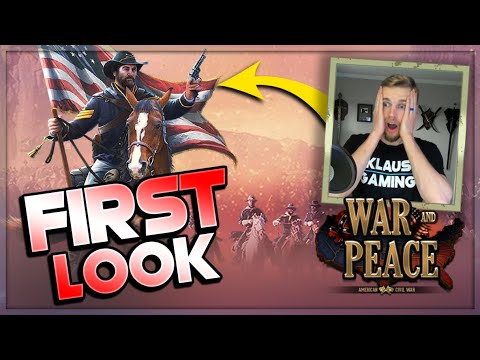 FIRST LOOK!! War & Peace: American Civil War - YouTube