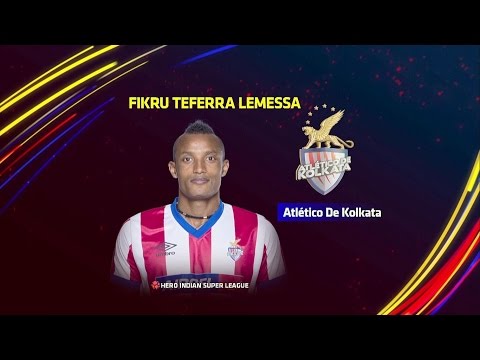 Hero ISL - Fikru Lemessa (Atletico De Kolkata)