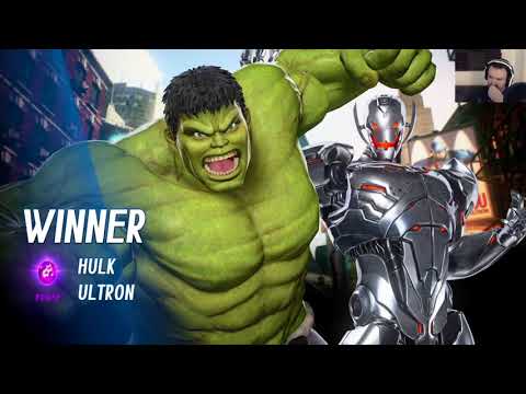 Marvel vs. Capcom Launch MP pt4 - vs. Rocket Raccoon/Thanos