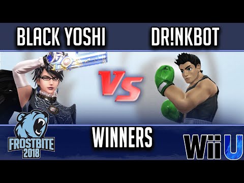 Frostbite 2018 Smash 4 Singles  WINNERS - Xanadu | Black Yoshi (Bayonetta) vs  dr!nkb0t (Little Mac)