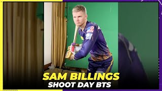 Shoot Day ft. Sam Billings (Behind The Scenes) | KKR | IPL 2022