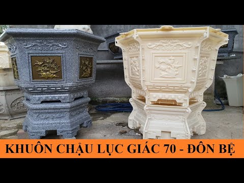 Quá tuyệt với bộ chậu ảnh lục giác 70