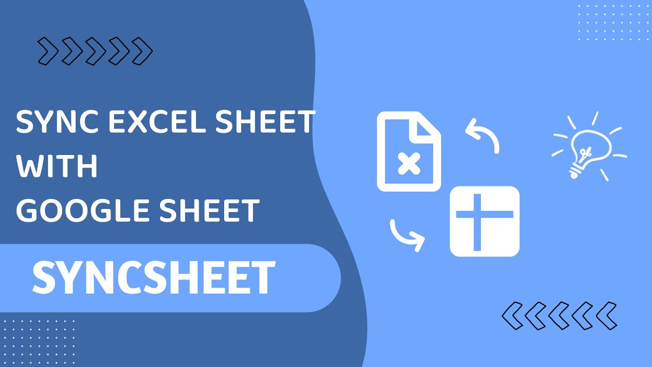 Sync data between Excel Sheet and Google Sheet - SyncSheet