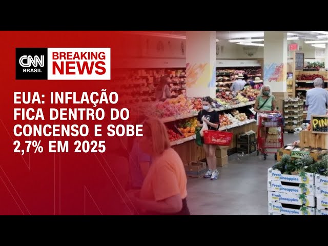 Inflação dos EUA sobe 0,3% em dezembro e fecha 2025 acima da meta | ABERTURA DE MERCADO