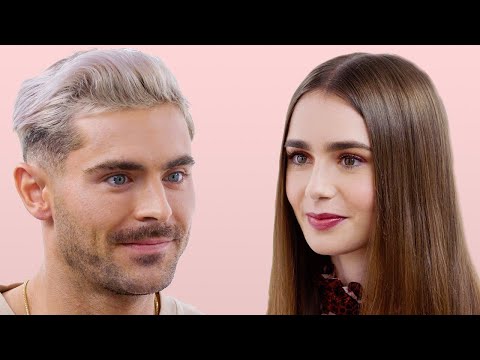 Zac Efron and Lily Collins Take a Friendship Test | Glamour