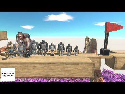 Capture the FLAG with Mutant Primates Apes Animal Revolt Battle Simulator