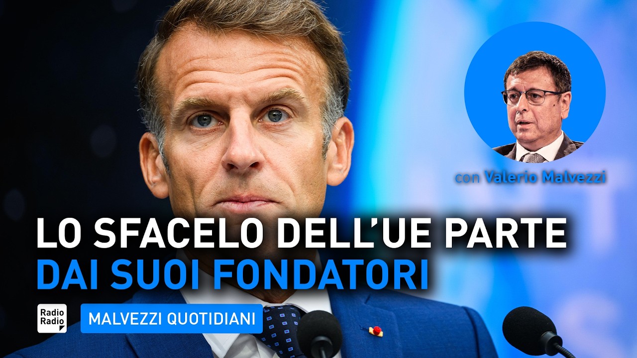 Lo SFACELO DELL'UE è partito anche in FRANCIA: le promesse di Macron sono FINITE