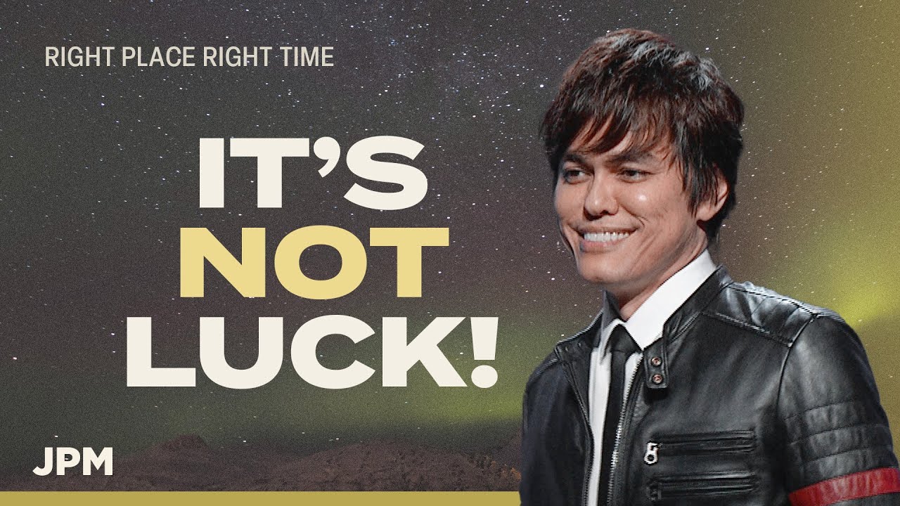 The World Calls It Luck—But This Is What’s REALLY Happening | Joseph Prince Ministries