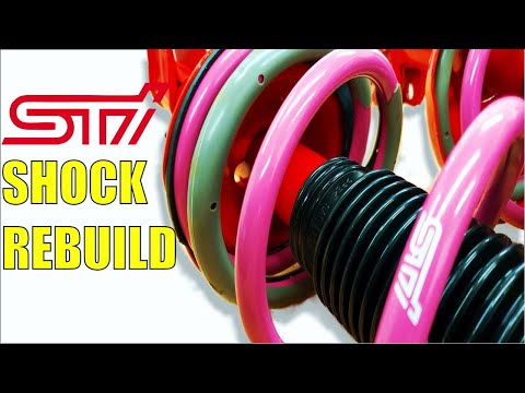 WRX STi Inverted Shock Rebuild - Full Restoration