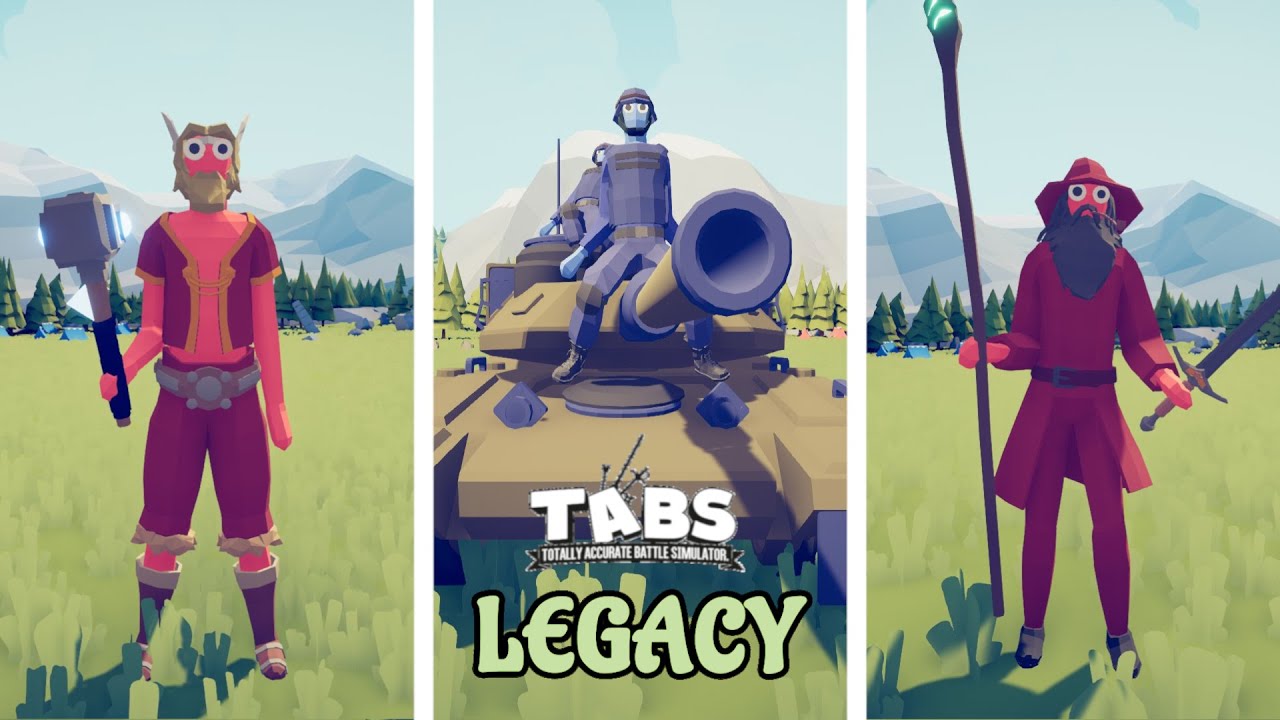TABS Legacy Campaign - All Levels Walkthrough (Totally Accurate Battle Simulator)