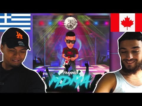 CANADIANS REACT TO GREEK MUSIC - TRANNOS - MDMA (Visualiser)