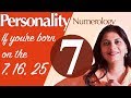 Numerology The Number 7 Personality If You Re Born On The 7 16 Or 25