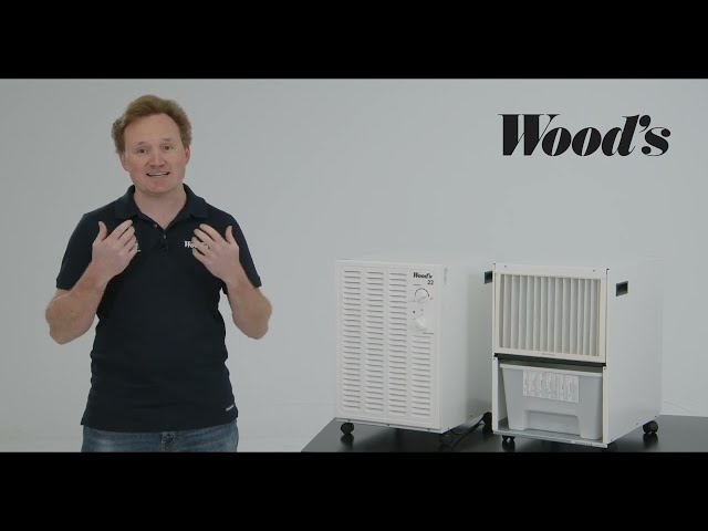 Video teaser per Extrem effiziente Raumentfeuchter - Wood's Entfeuchter-Serie SW