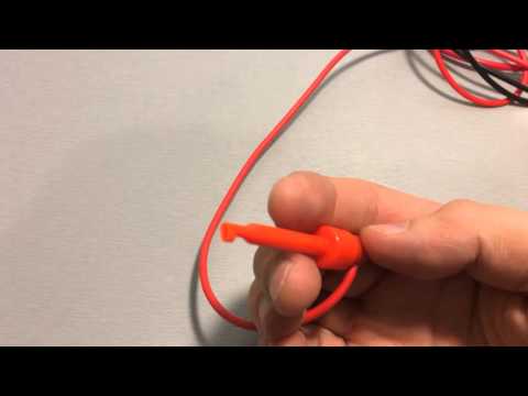 Banana Plug To Test Hook Clip Probe Cable For Multimeter