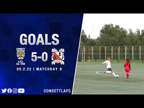 GOALS: Consett Ladies 5-0 Darlington