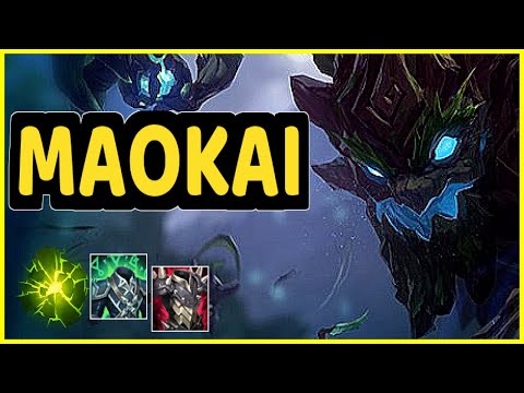 MAOKAI VS ZED JUNGLE GAMEPLAY