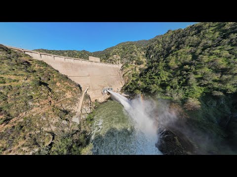 Morris Dam hydro plant jet tubes release 04/2023