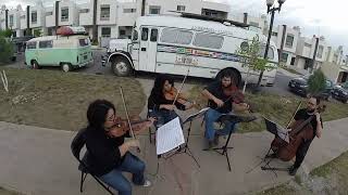 Cuarteto de cuerdas de la Orquesta Filarmónica del Desierto