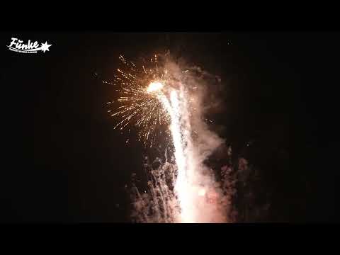 Funke Eisbrecher    Cakebox 25Sh 25mm   Silberfunken Blitze    Pyrodealeronlineshop