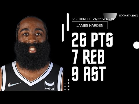 James Harden vs Oklahoma City Thunder | 13.1.2022