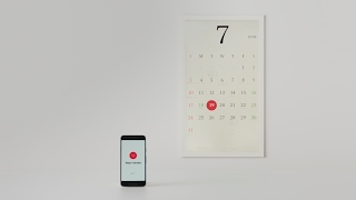 Googleカレンダーと完全同期する「紙」の カレンダー「Magic Calendar