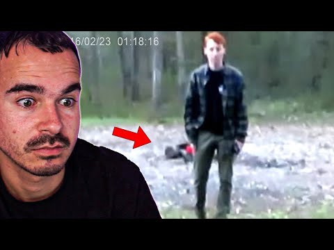 REACTION to creepy videos from the dark web..