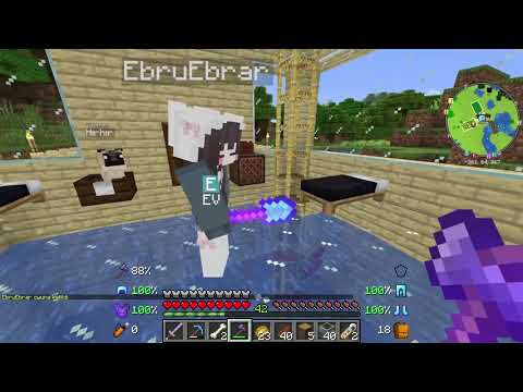 Sezon 11 Minecraft Modlu Survival Bölüm 24 (Ebru) - Vızvız ve Mızmız