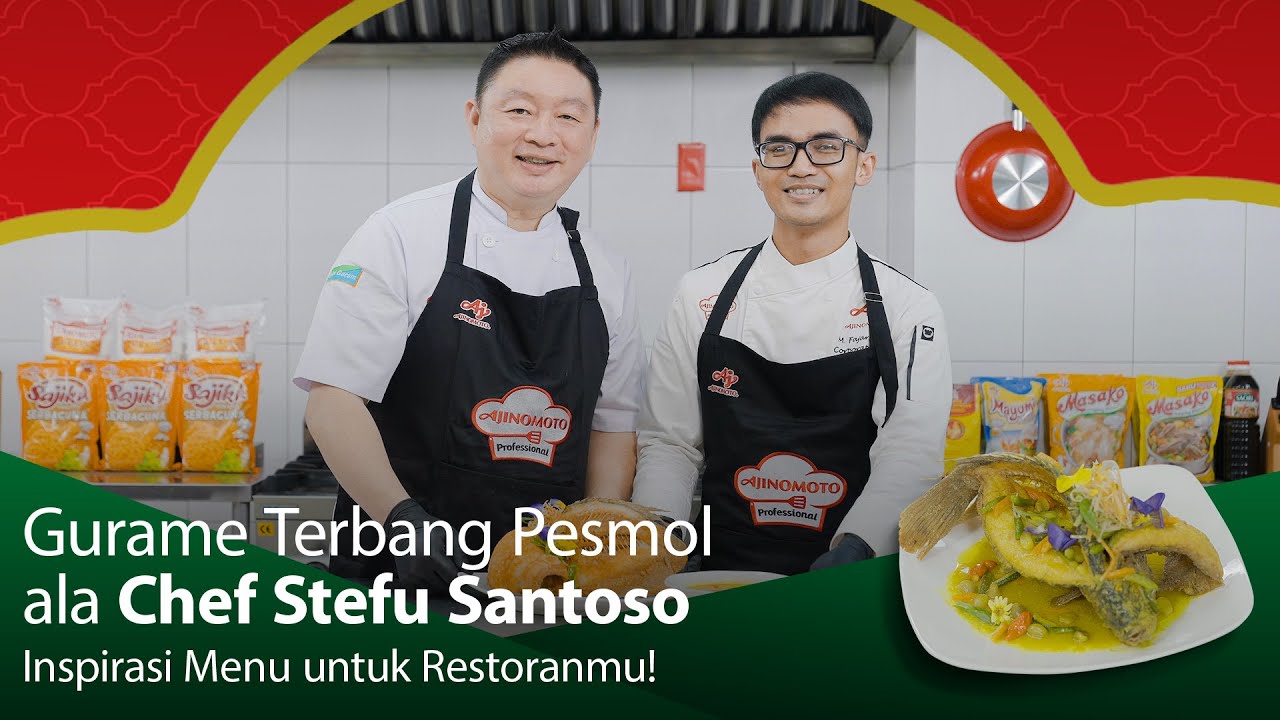 Intip Resep Gurame Terbang Pesmol Ala Chef Stefu Santoso! Inspirasi menu Ramadan untuk Bisnis F&B