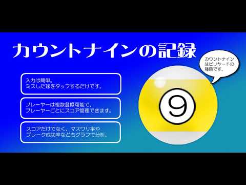 カウントナインの記録
