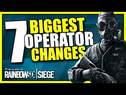 7 Biggest Operator Changes - Rainbow Six Siege Known & Hidden Changes!