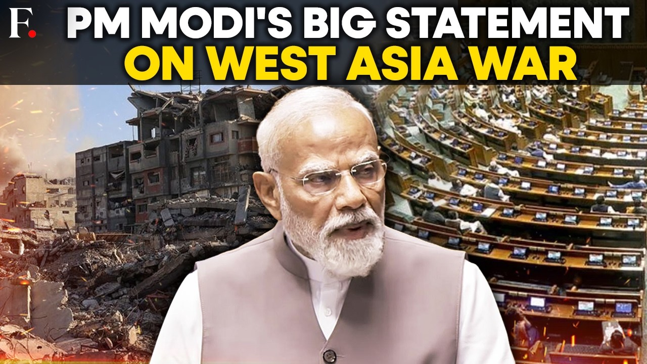 "India in Touch with US, Iran & Israel..." PM Modi’s Big Statement in Rajya Sabha on West Asia War