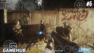 Battlefield 3 Gameplay Tested on Android - Mission Operation Guillotine | Snapdragon 865 |  Gamehub