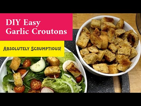 Garlic Croutons 🧄